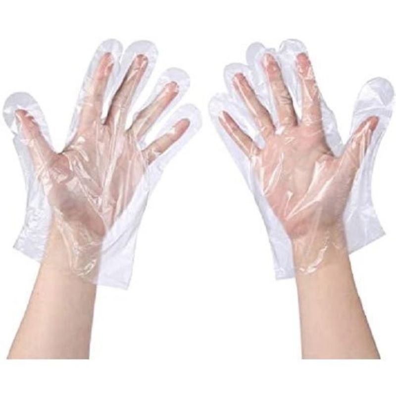 Plastic Sterile Powder Free Gloves