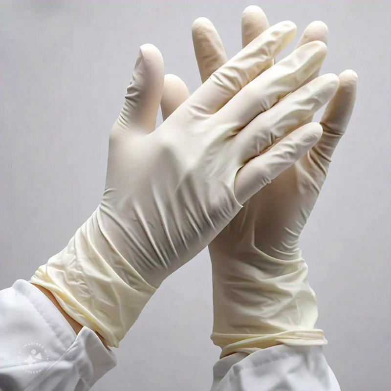 Latex Examination Powder Free Gloves